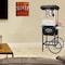 Great Northern Popcorn Lincoln Popcorn Machine with Cart Popper Makes 3 Gallons, 8-Ounce Kettle, Drawer, Tray, Scoop (Black) 511908TEF - alternate 2